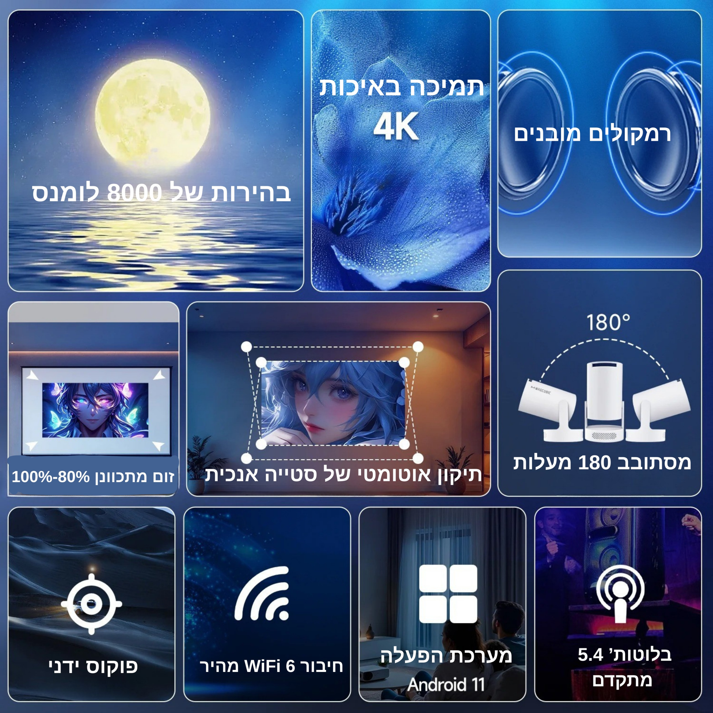 מקרן נייד | X screen