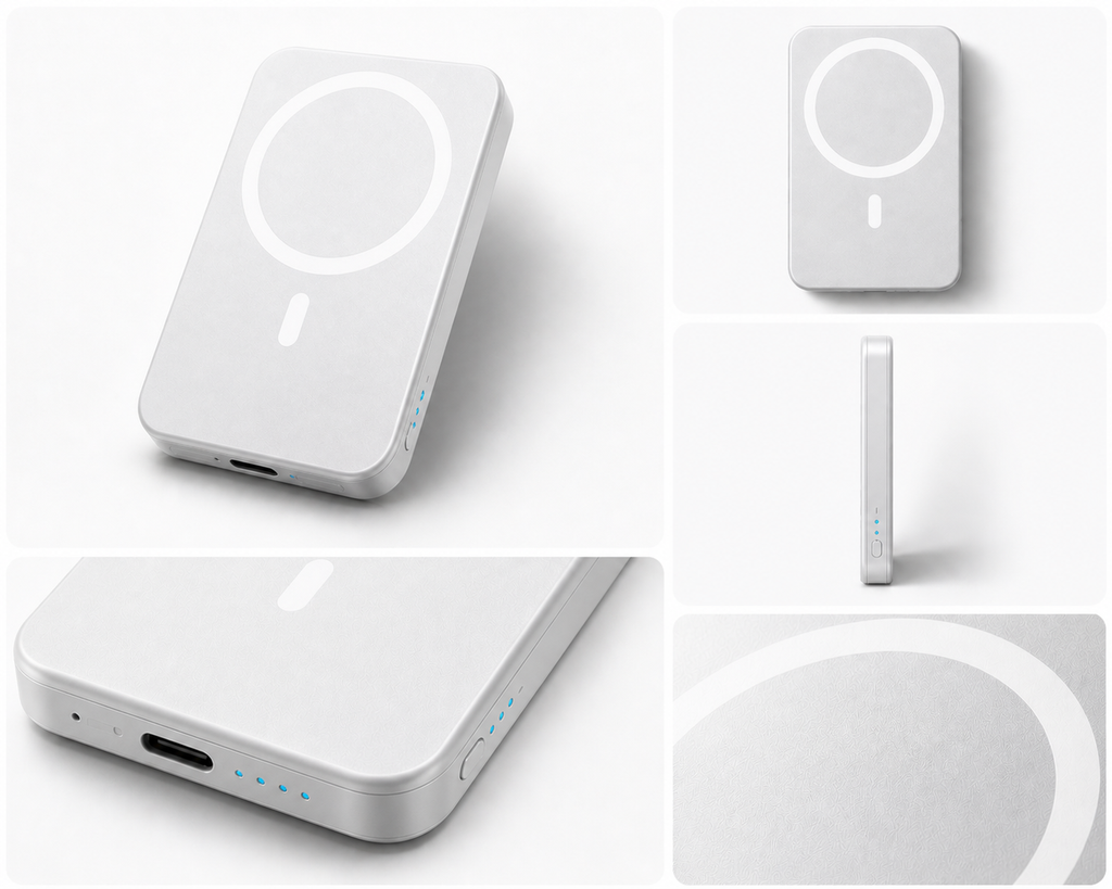 מטען אלחוטי נייד מהיר MagSafe (Power Bank) 10,000mAh