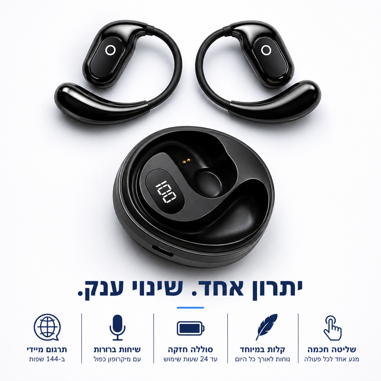 אוזניות מתרגמות | SmartPods