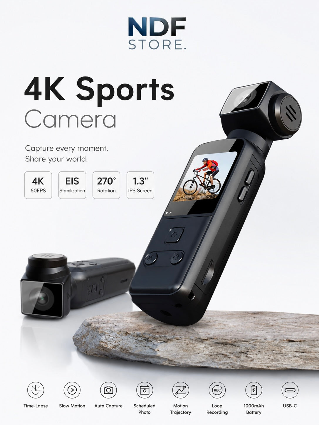 NDF 4K ActionCam Pro